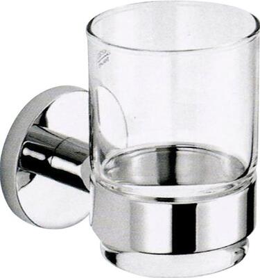 Copo para Escovas dos dentes Latão Cromado Serie SIENA